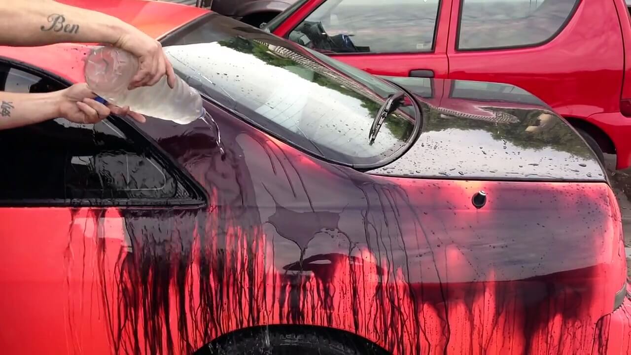 Неправильная покраска автомобиля